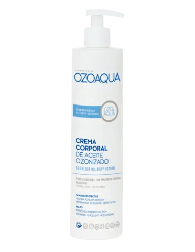 OZOAQUA CREMA CORPORAL DE ACEITE OZONIZADO 1 ENVASE 500 ML