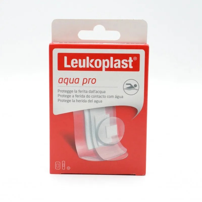 LEUKOPLAST AQUA PRO APOSITO ADHESIVO TRANSPARENTE 20 UNIDADES SURTIDO