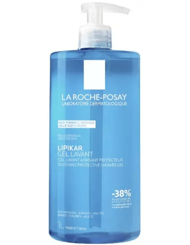 LIPIKAR GEL LAVANTE 1 BOTE 1000 ML CON DOSIFICADOR