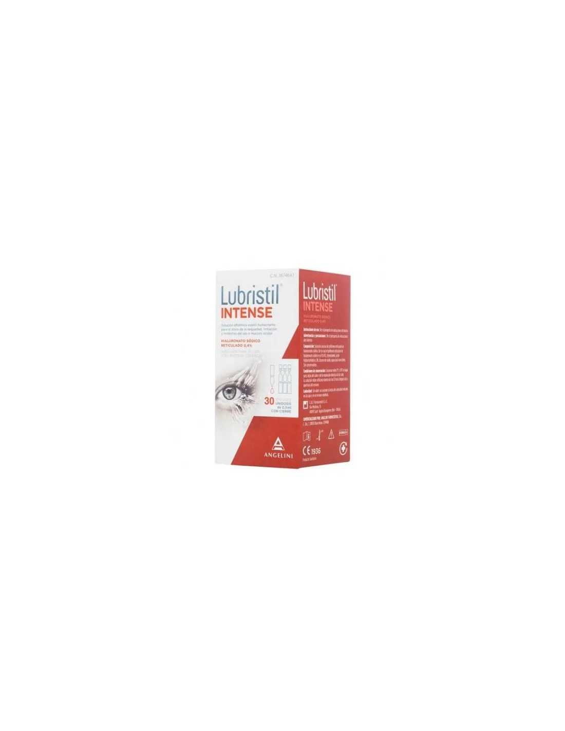 LUBRISTIL INTENSE SOLUCION OFTALMICA 30 ENVASES UNIDOSIS