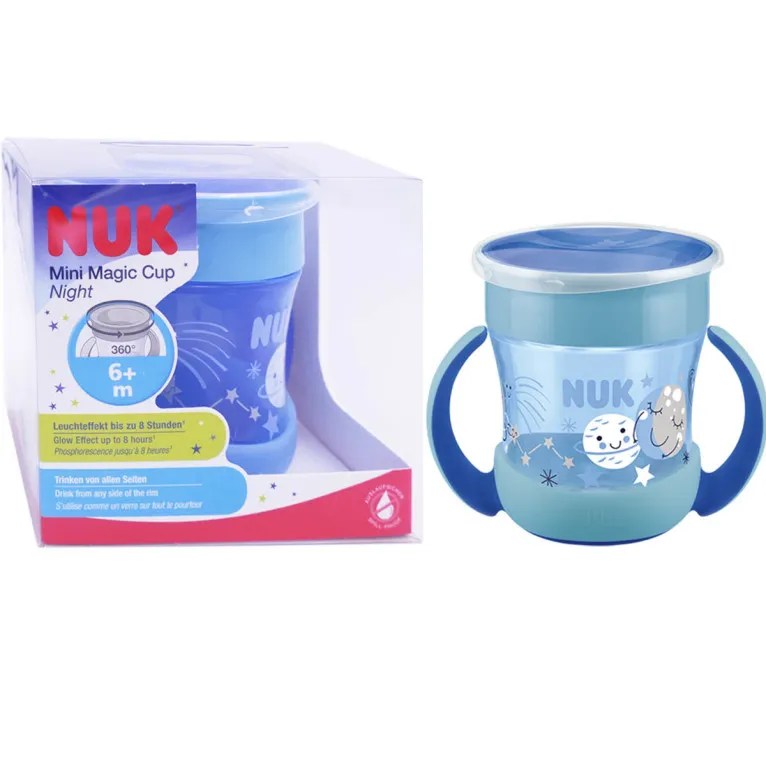 MAGIC CUP MINI NUK NIGHT +6 MESES 160 ML 1 UNIDAD