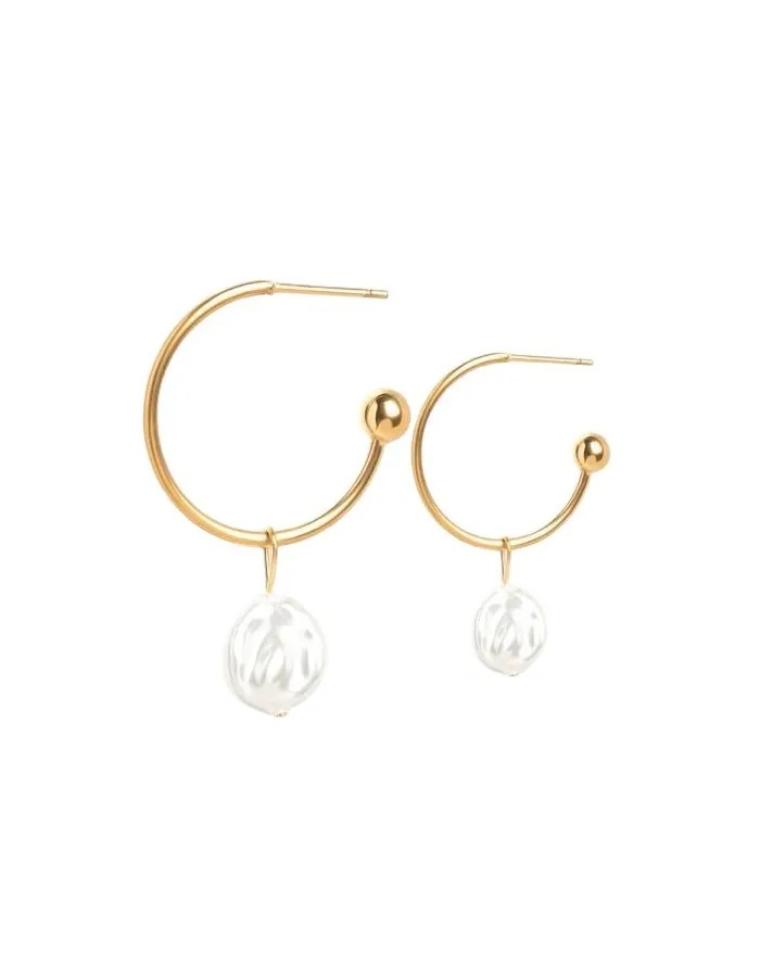 MARGUTTA PENDIENTE ORO EVA