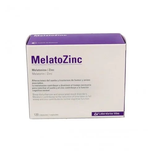 MELATOZINC 1 MG 120 CAPSULAS