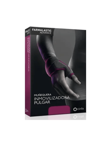 MUÑEQUERA PULGAR FARMALASTIC ADVANCE TECH 1 UNIDAD TALLA 1