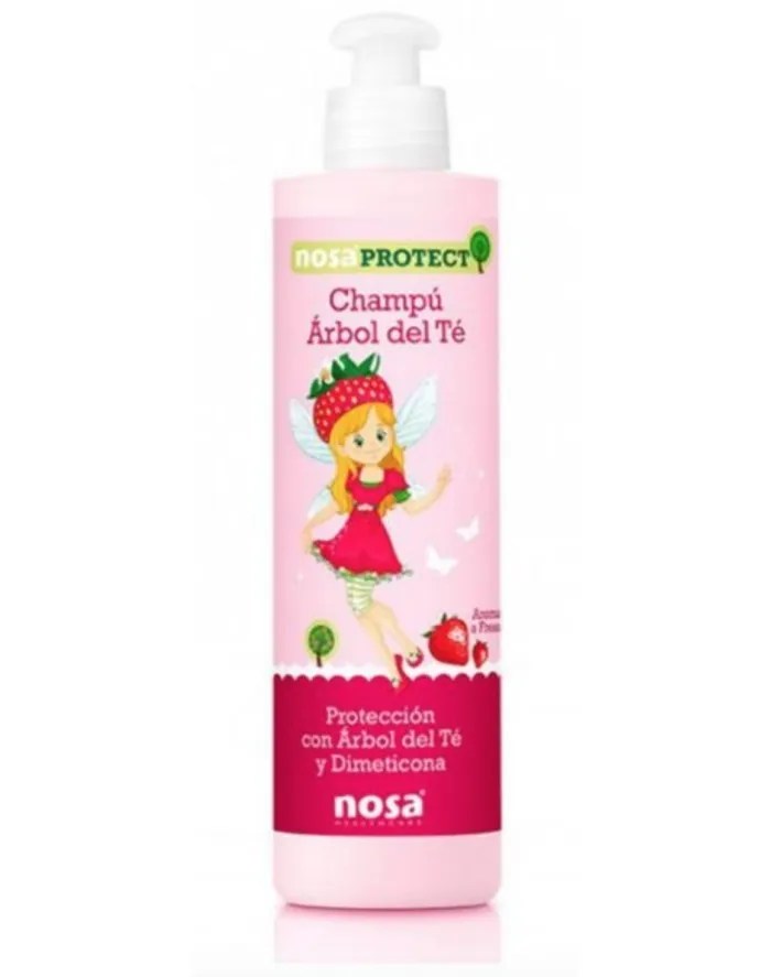 NOSA NATURAL CHAMPU ACEITE DEL ARBOL DEL TE ROSA 1 ENVASE 250 ML