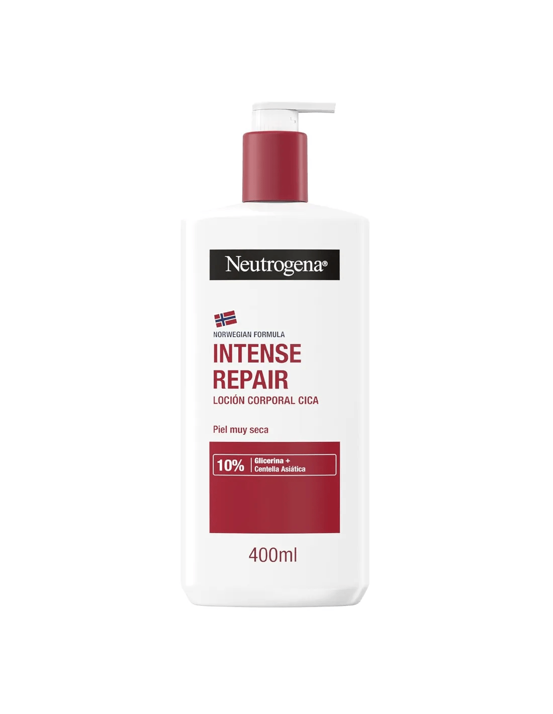 NEUTROGENA FORMULA NORUEGA REPARACION INTENSA LOCION CORPORAL PIEL MUY SECA Y RUGOSA 1 ENVASE 400 ML