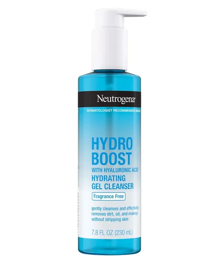 NEUTROGENA HYDRO BOOST LIMPIADOR GEL DE AGUA SIN PERFUME 1 ENVASE 200 ML