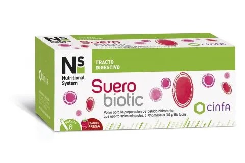 NS FLORABIOTIC SUEROPRO+ 6 SOBRES 4,250 G SABOR FRESA