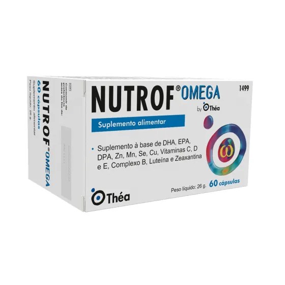 NUTROF OMEGA 60 CAPSULAS