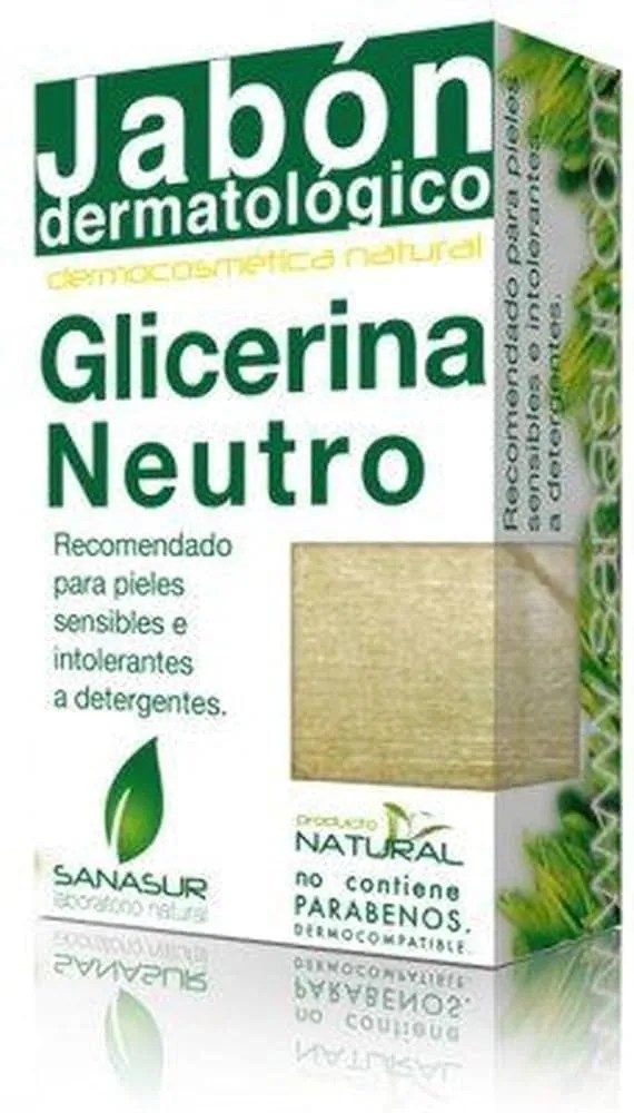SANASUR JABON GLICERINA NEUTRO 1 PASTILLA 100 G