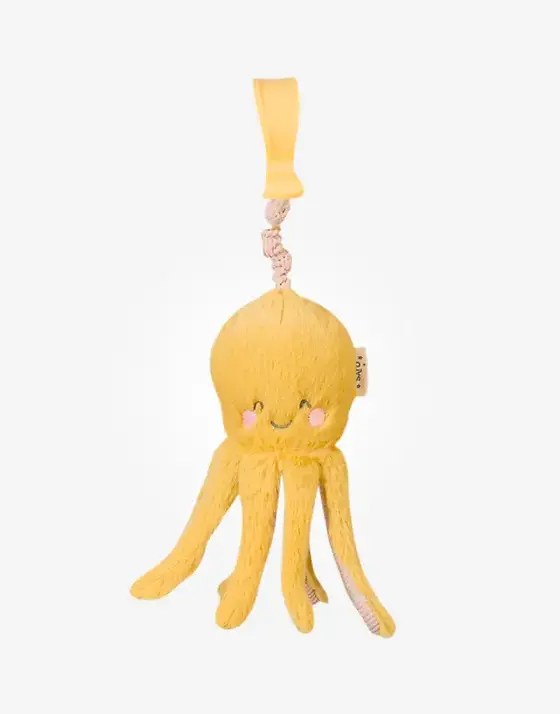 SARO SONAJERO OCEAN LIFE PULPO AMARILLO