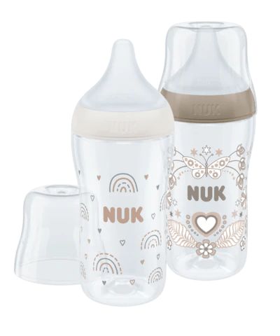 SET 2 BIBERONES PERFECT MATCH 260 ML NUK