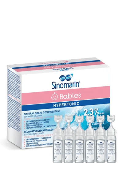 SINOMARIN BEBES LIMPIEZA NASAL 18 VIALES MONODOSIS 5 ML