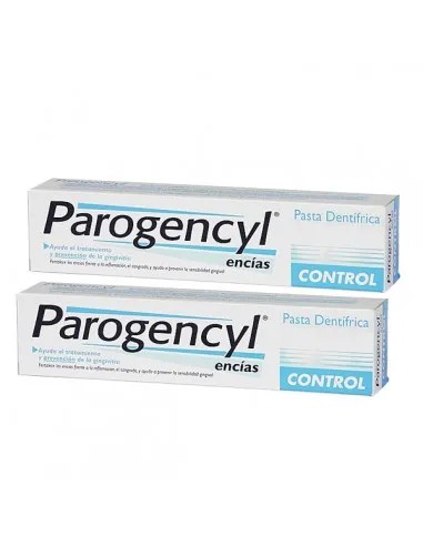 PAROGENCYL ENCIAS CONTROL DIARIO PASTA DENTIFRICA 2 TUBOS 125 ML DUPLO ESPECIAL SABOR MENTA