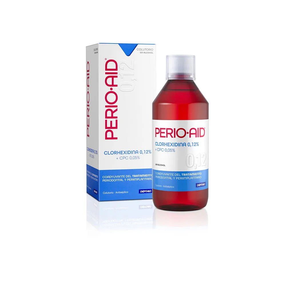 PERIO AID 0.12 TRATAMIENTO COLUTORIO 1 ENVASE 500 ML