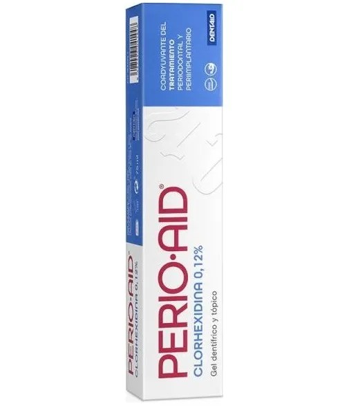 PERIO AID 0.12 TRATAMIENTO GEL DENTIFRICO TOPICO 1 ENVASE 75 ml