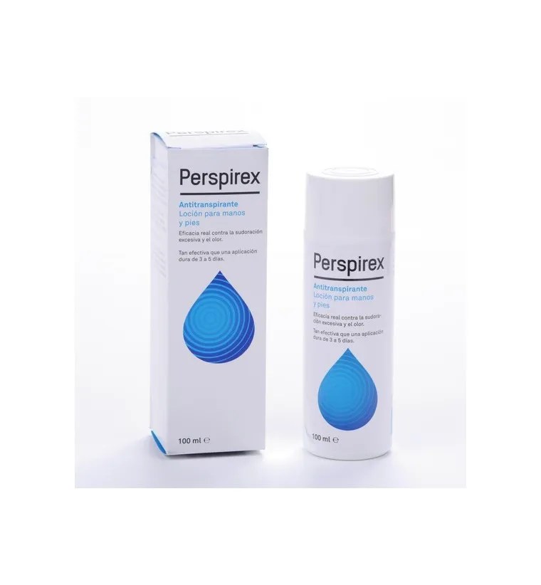 PERSPIREX LOCION ANTITRANPIRANTE PIES Y MANOS 1 ENVASE 100 ML