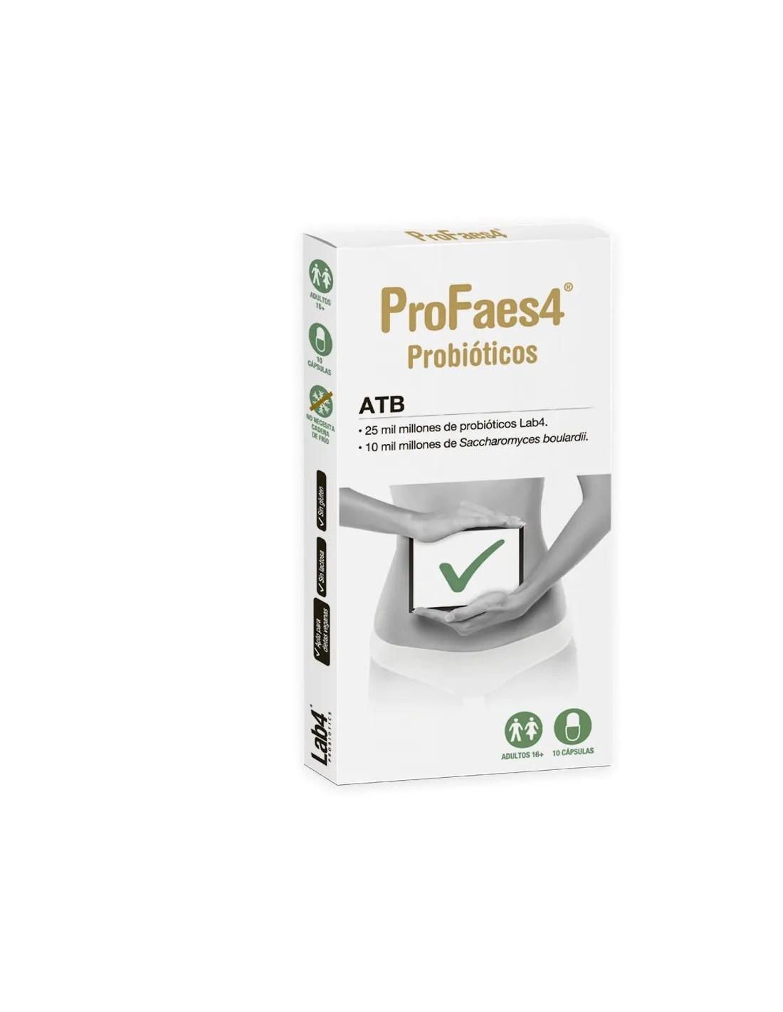 PROFAES4 ATB 10 CAPSULAS