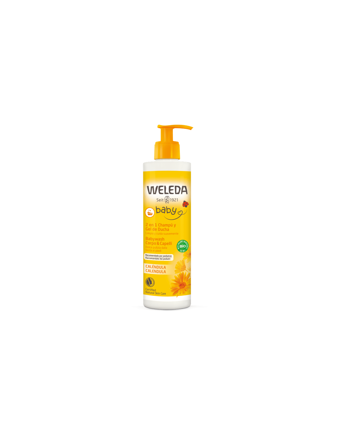 WELEDA BABY CHAMPU Y GEL DE DUCHA DE CALENDULA 400 ML