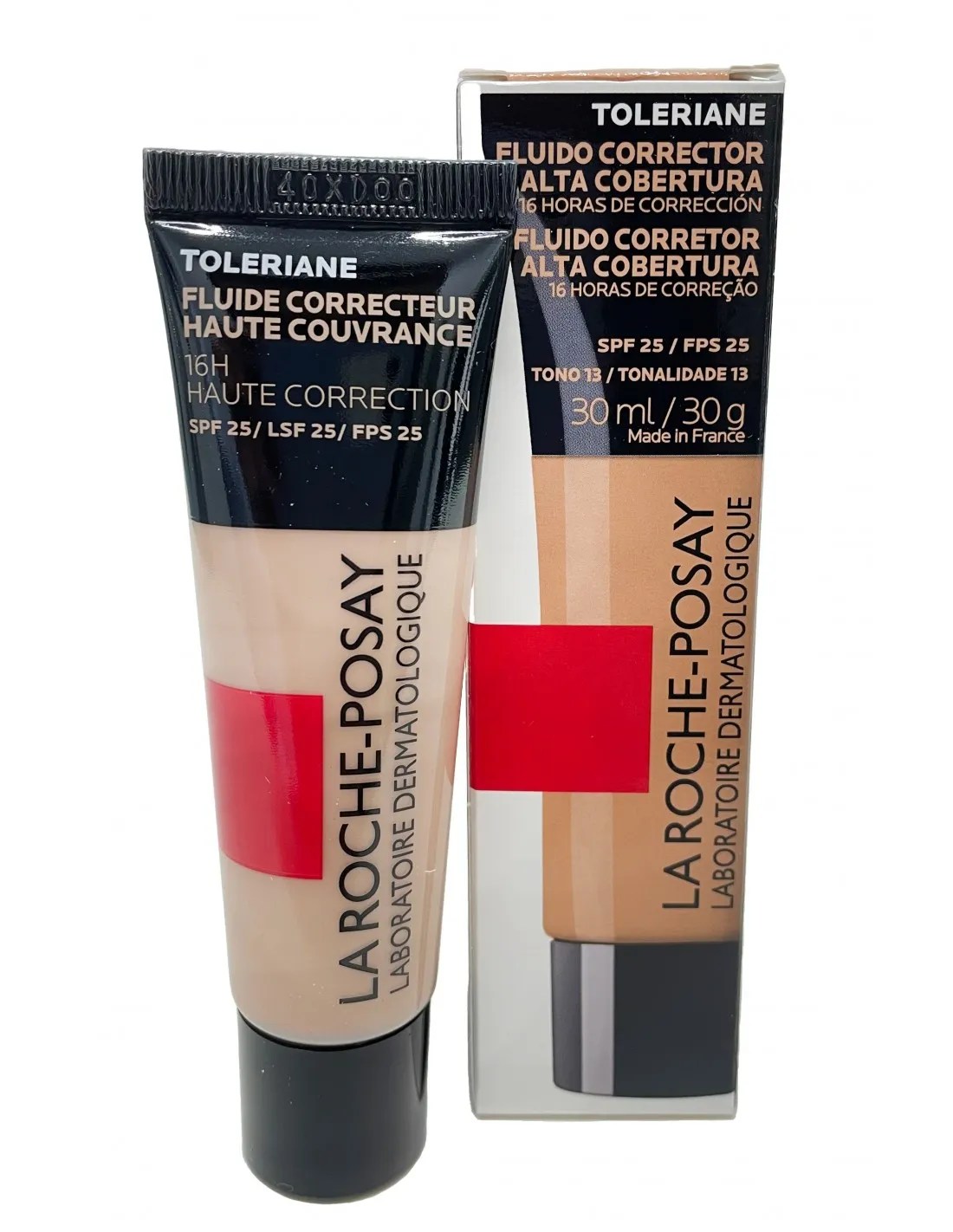 TOLERIANE FONDO DE TONO CORRECTOR FLUIDO LA ROCH