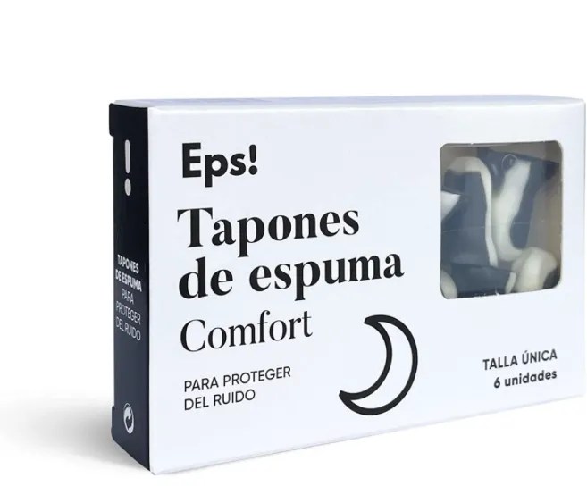TAPONES DE ESPUMA COMFORT EPS! 6 UNIDADES