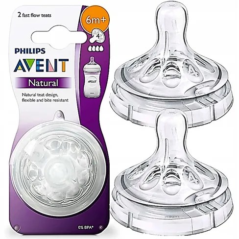 TETINA AVENT FLUJ RAPID+6MES 2