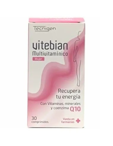 TECNIGEN VITEBIAN MUJER Q10 30 COMPRIMIDOS