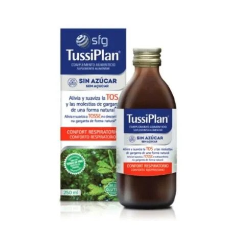 TUSSIPLAN SIN AZUCAR ADULTOS 250ML