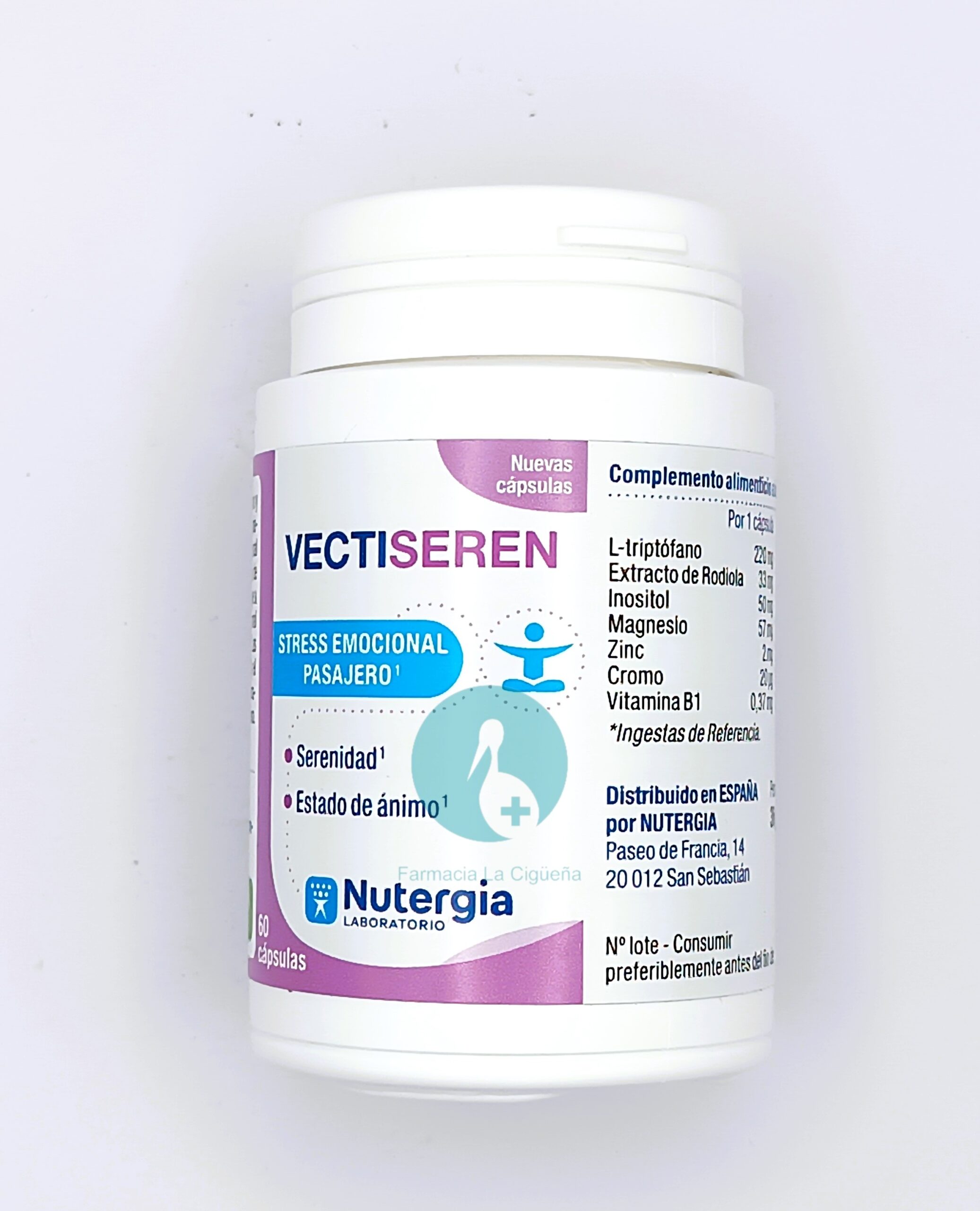 VECTISEREN 60 CAPSULAS NUTERGIA