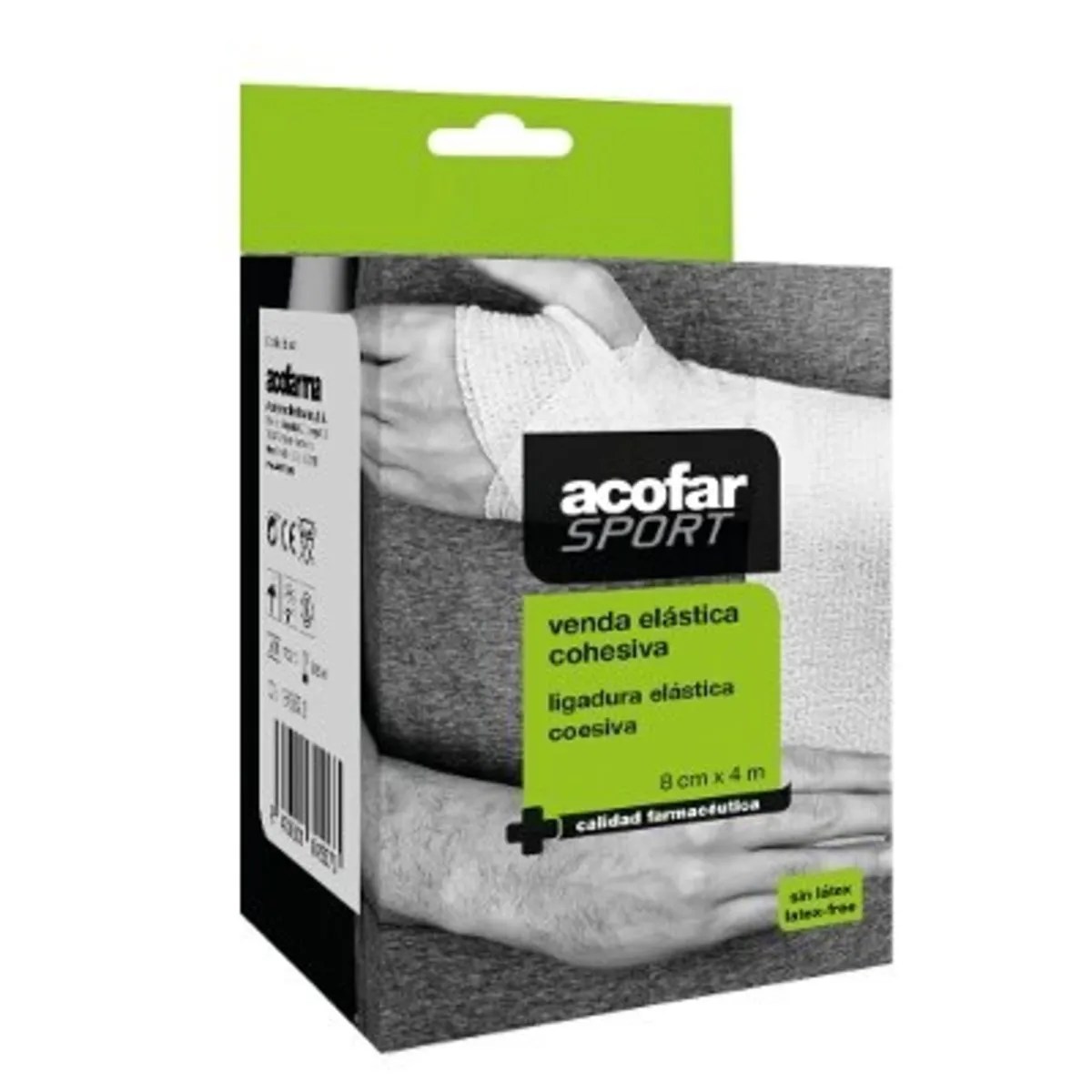VENDA ELASTICA COHESIVA ACOFAR 1 UNIDAD 4 M X 8 CM
