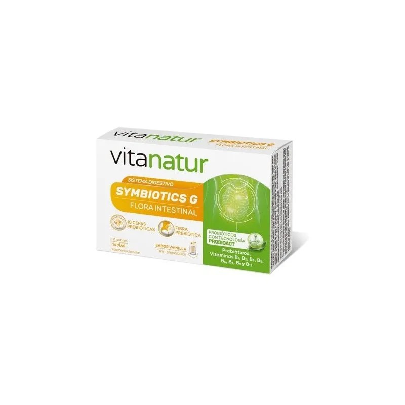 VITANATUR SYMBIOTICS G 14 SOBRES 2,5 G