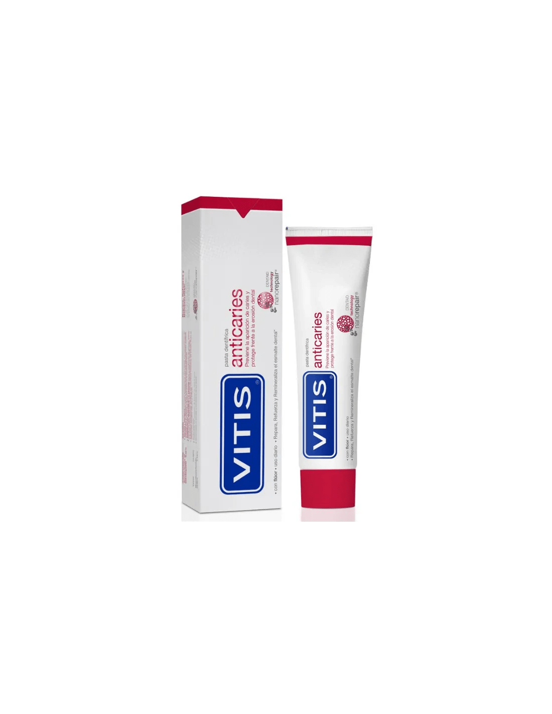 VITIS ANTICARIES PASTA DENTIFRICA 1 ENVASE 100 ML