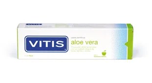 VITIS ALOE VERA PASTA DENTIFRICA 1 ENVASE 100 ML SABOR MANZANA
