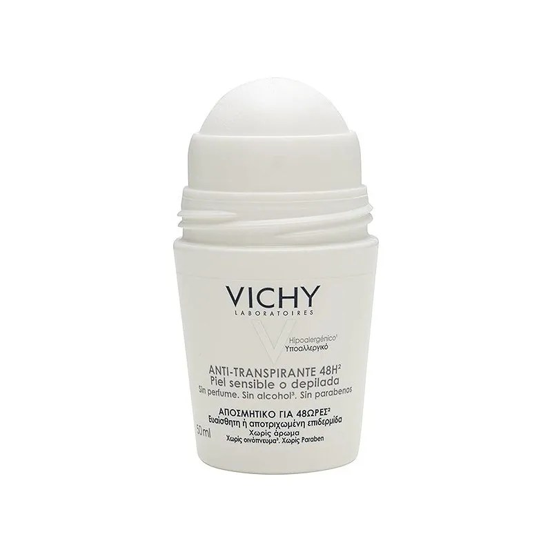VICHY DESODORANTE BOLA PIEL SENSIBLE 1 ENVASE 50 ml