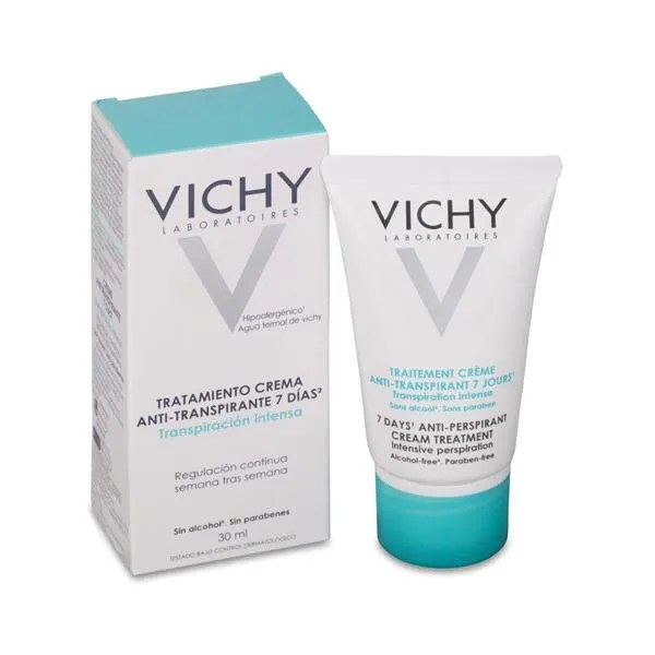 VICHY TRATAMIENTO ANTITRANSPIRANTE EFICACIA 7 DIAS CREMA 1 ENVASE 40 ml
