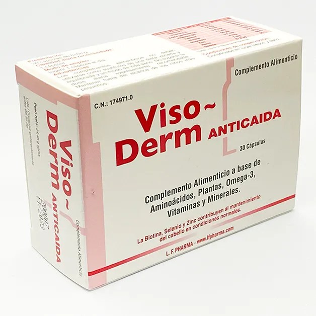 VISO-DERM ANTICAIDA 30 CAPSULAS