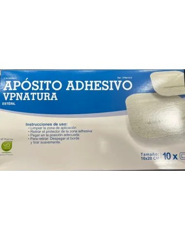 VP NATURA APOSITO ADHESIVO 10 X 20 CM 10 U