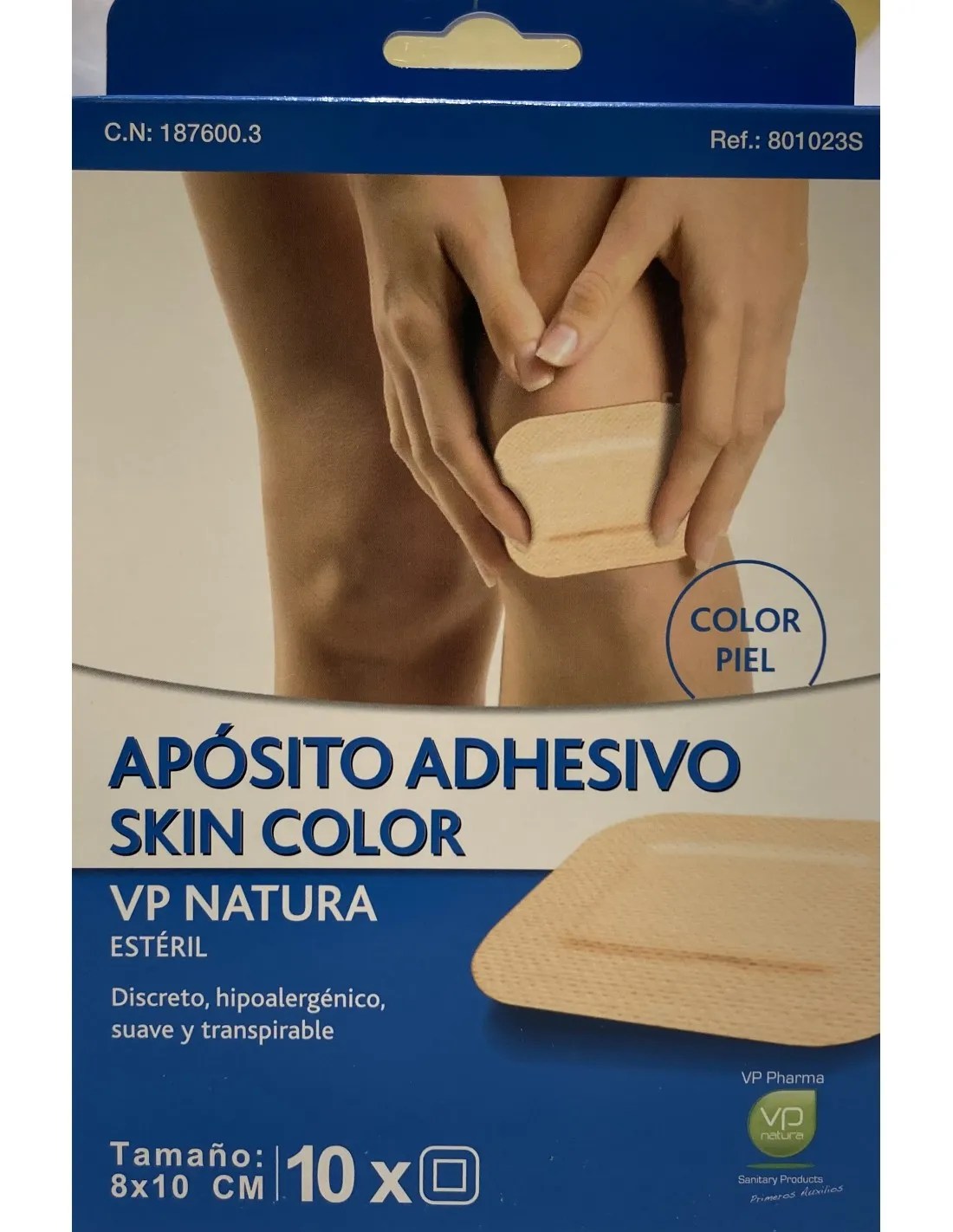 VP NATURA APOSITO ADHESIVO 8 X 15 CM 10 U