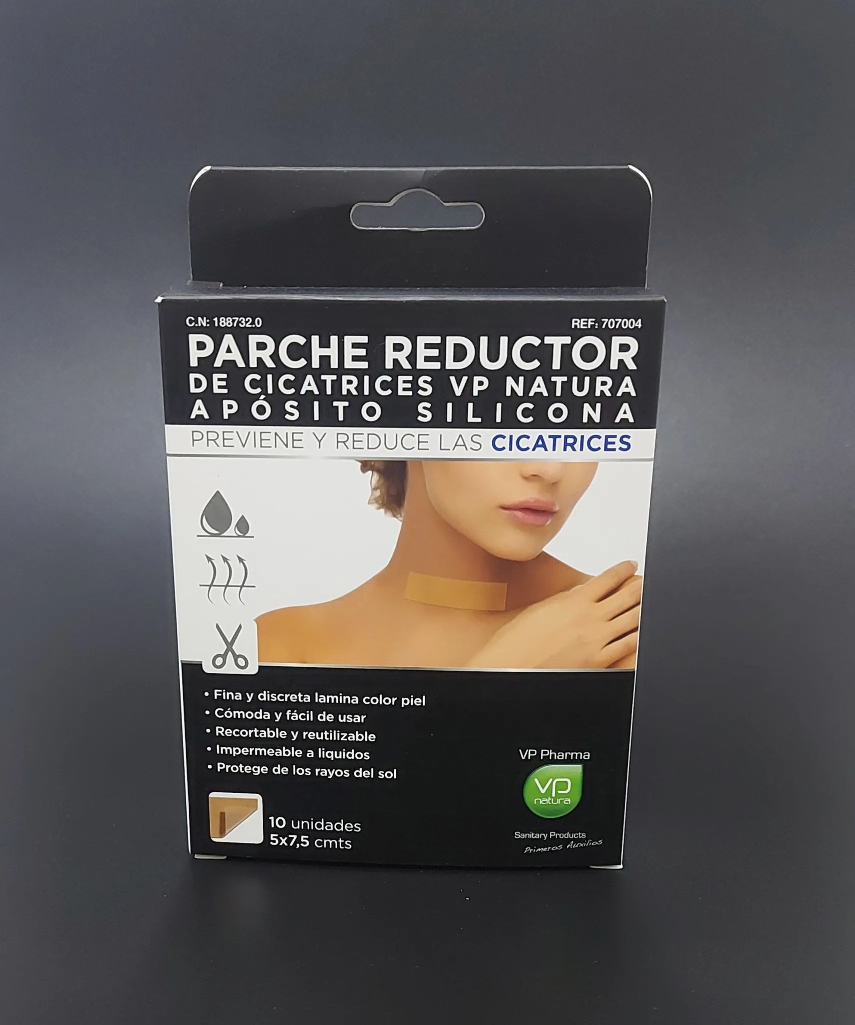 VP NATURA PARCHE APOSITO REDUCTOR DE CICATRICES SILICONA 4 X 30 CM