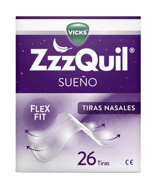 ZZZQUIL SUEÑO 26 TIRAS NASALES