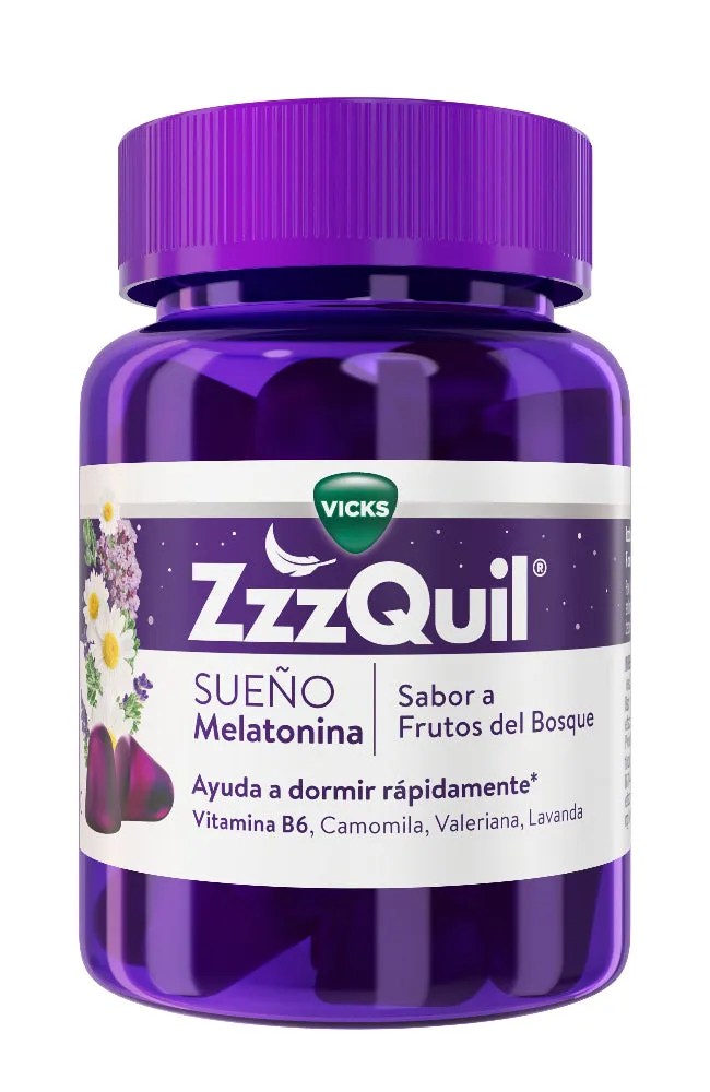 ZZZQUIL SUEÑO 30 GUMMIES SABOR FRUTOS DEL BOSQUE