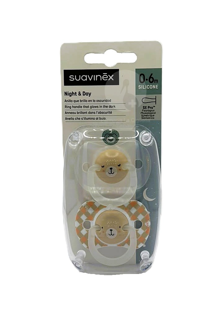 CHUPETE SILICONA FISIOLOGICO SUAVINEX FUSION 2 – 4 MESES 1 UNIDAD