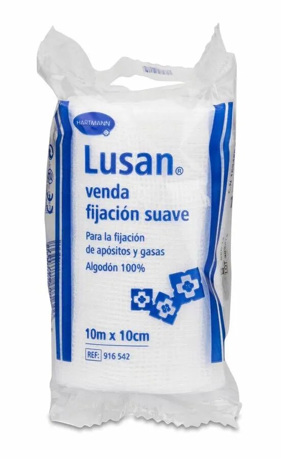VENDA DE GASA HIDROFILA CAMBRIC LUSAN FIJACION SUAVE 1 UNIDAD 10 CM X 10 CM
