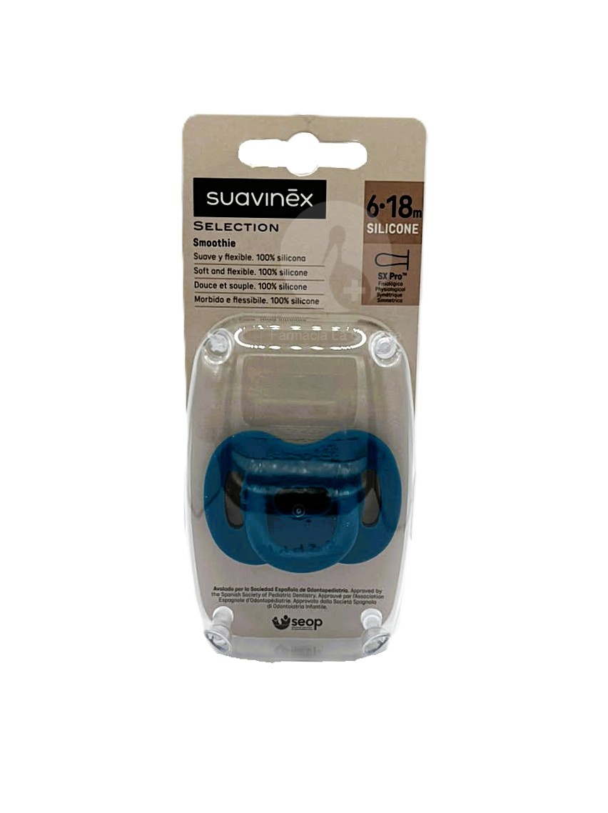 CHUPETE SILICONA FISIOLOGICO SUAVINEX INTENSE 6 – 18 MESES 1 UNIDAD