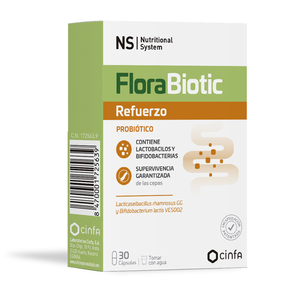NS FLORABIOTIC REFUERZO 30 CAPSULAS