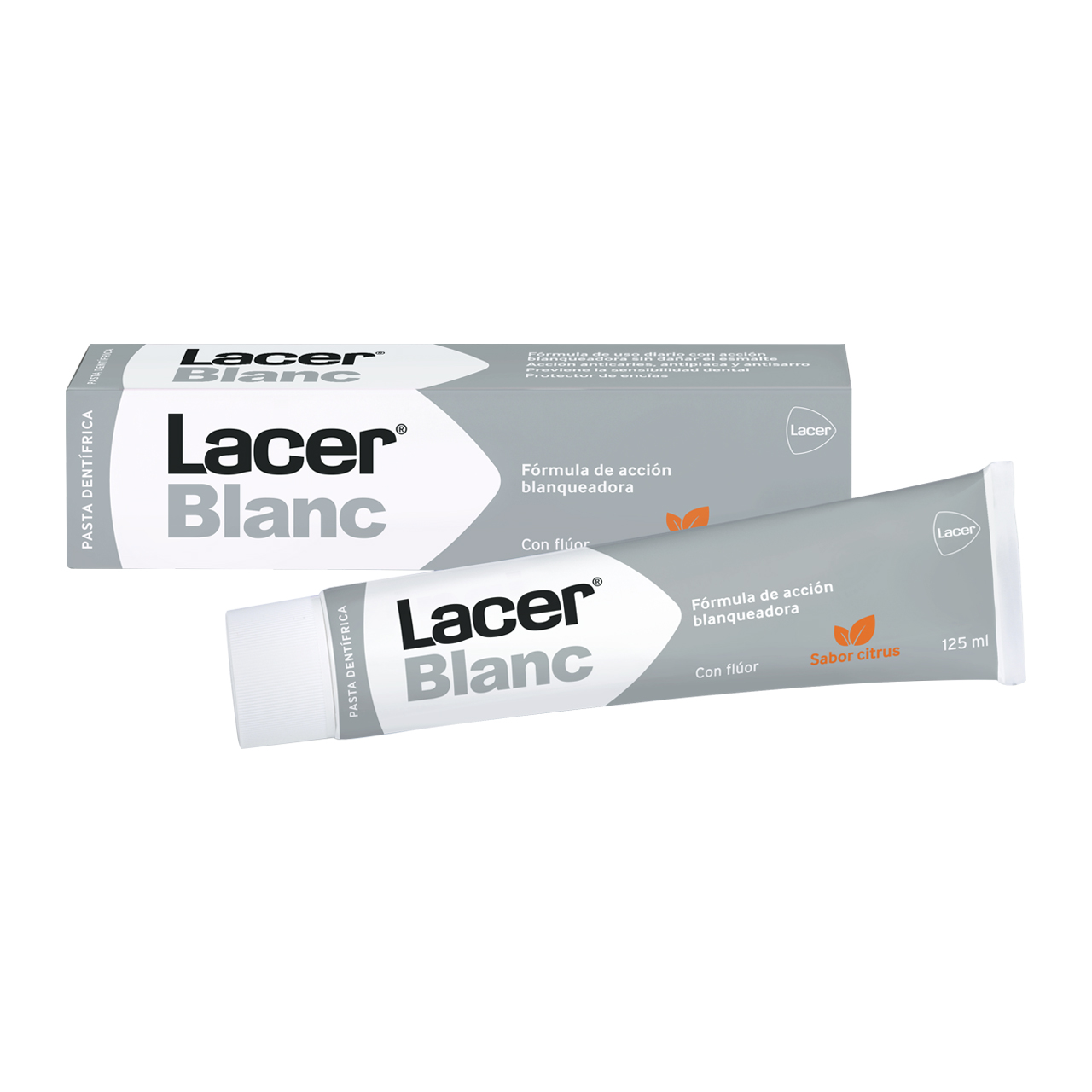 LACERBLANC PASTA DENTRIFICA 1 TUBO 125 ML SABOR CITRUS
