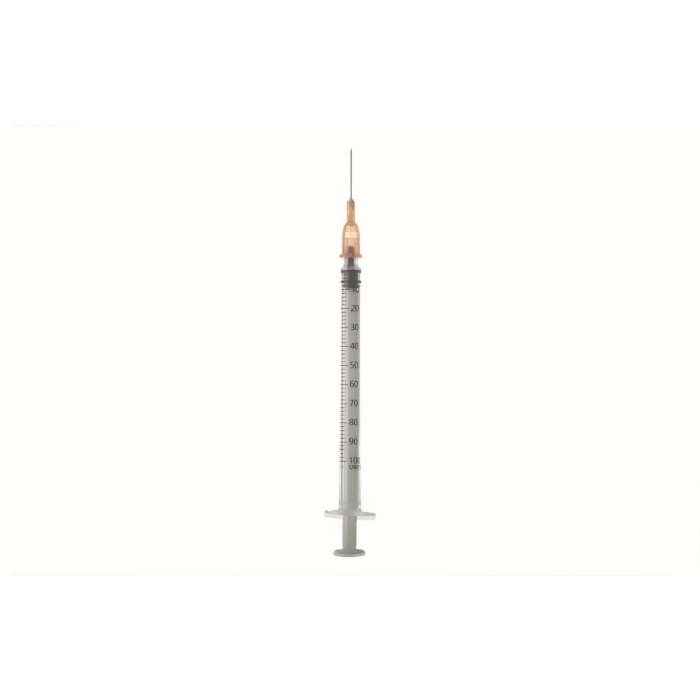 JERINGA DE INSULINA CON AGUJA ICO 100 UNIDADES 1 ML  0,5 X 16 MM 25 G