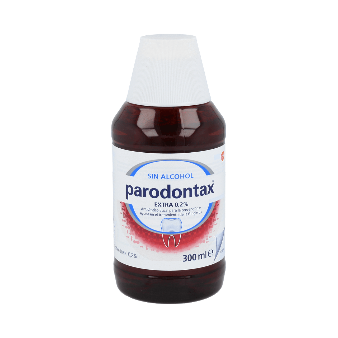 PARODONTAX EXTRA COLUTORIO SIN ALCOHOL DIGLUCONATO DE CLORHEXIDINA AL 0.2% 1 ENVASE 300 ML