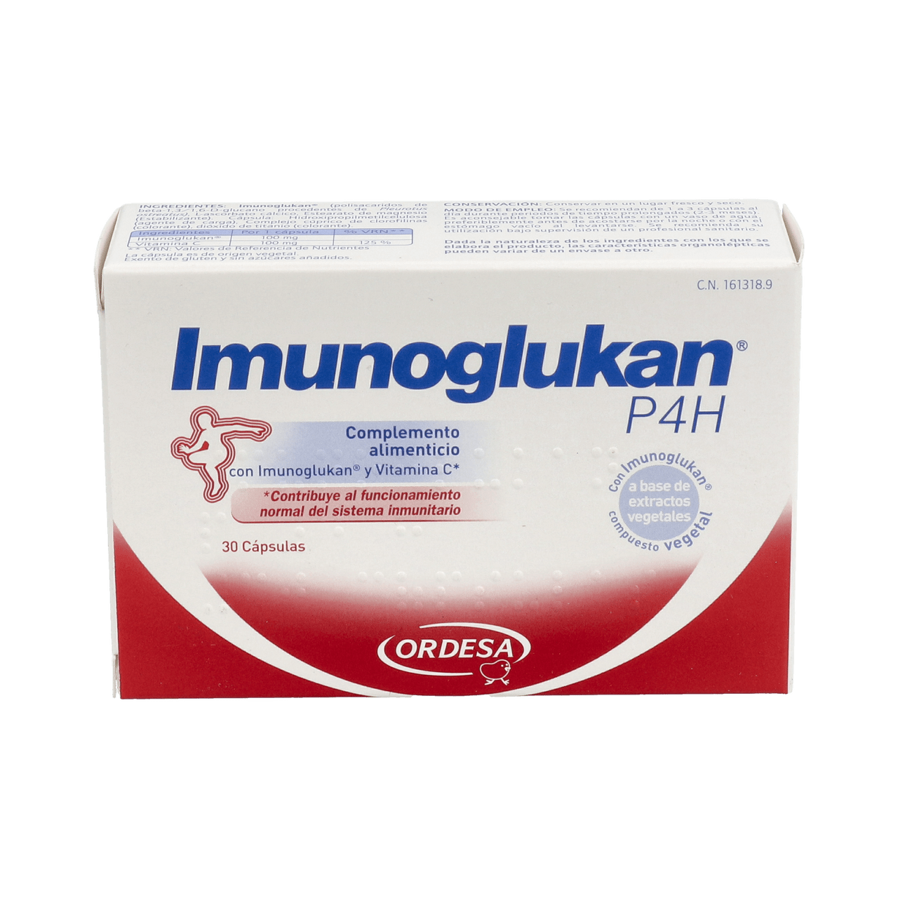IMUNOGLUKAN 30 CAPSULAS