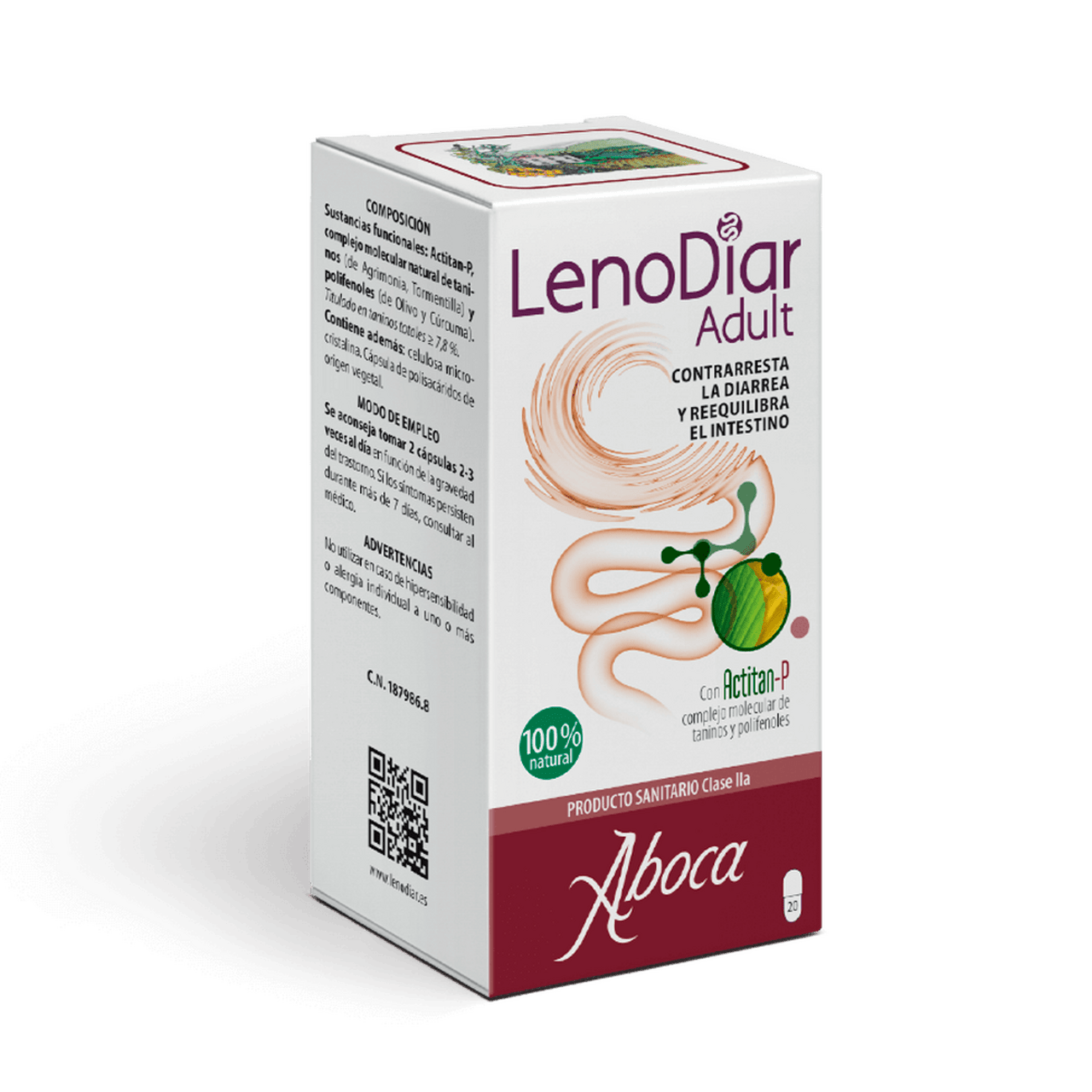 LENODIAR ADULT 20 CAPSULAS